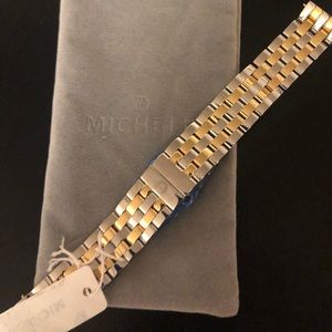 Michele : 16mm Urban Mini 5-Link Two-Tone Bracelet